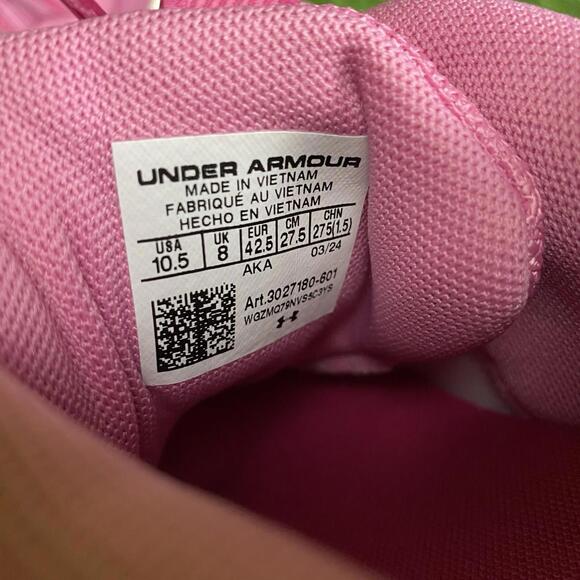 Under Armour Women's Charged Verssert 2 Running Shoes 10.5 Pink D303 - Picture 15 of 15